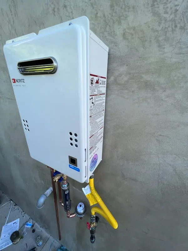 Tankless water heater installation for Raleigh homes